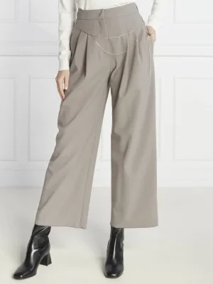 Marella Spodnie z paskiem FANTE | Regular Fit