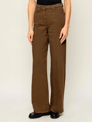 Marella SPORT Jeansy Mllzaffo | Loose fit brązowy