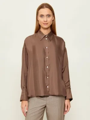 Marella SPORT Jedwabna koszula MLMFARO | Relaxed fit