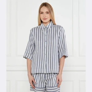 Marella SPORT Koszula Manna | Relaxed fit | z dodatkiem lnu