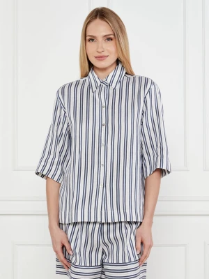 Marella SPORT Koszula Manna | Relaxed fit | z dodatkiem lnu