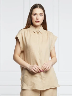Marella SPORT Lniana koszula INCLUSO | Relaxed fit