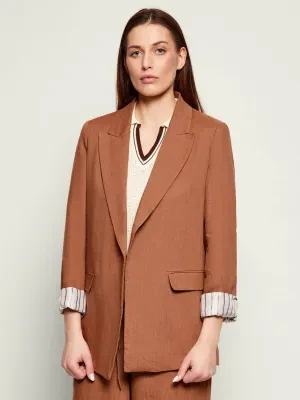 Marella SPORT Lniana marynarka MLSSAUNA | Regular Fit