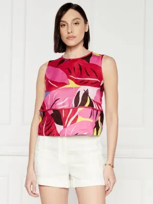 Marella SPORT Lniany top RECESS | Loose fit