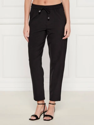 Marella SPORT Spodnie BRUNO | Tapered fit | z dodatkiem wełny