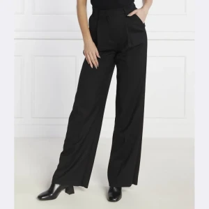 Marella SPORT Spodnie | Loose fit | z dodatkiem lnu