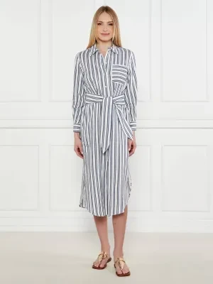 Marella SPORT Sukienka Mare | z dodatkiem lnu
