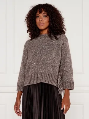 Marella SPORT Sweter | Regular Fit | z dodatkiem wełny