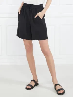 Marella SPORT Szorty | Loose fit | z dodatkiem jedwabiu