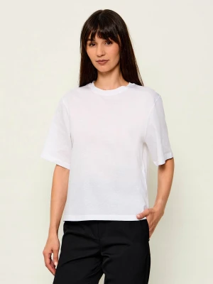 Marella SPORT T-shirt Mlsgiurato | Loose fit biały
