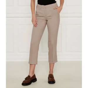 Marella SPORT Wełniane spodnie cygaretki LAZZARA