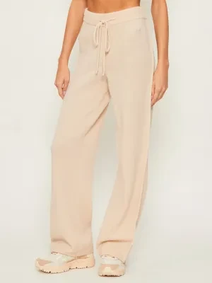 Marella SPORT Wełniane spodnie ELMETTO | Relaxed fit