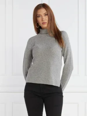 Marella SPORT Wełniany golf BREST | Regular Fit | z dodatkiem kaszmiru