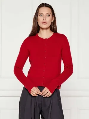 Marella SPORT Wełniany kardigan FINITO1 | Regular Fit | z dodatkiem kaszmiru