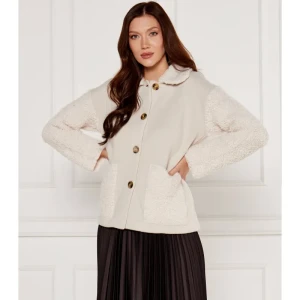 Marella SPORT Wełniany kardigan | Loose fit