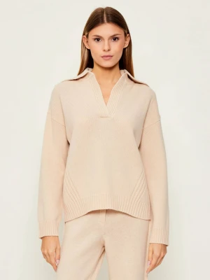 Marella SPORT Wełniany sweter DOTTO | Relaxed fit