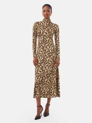 Marella Sukienka codzienna Girino 2623626014 Brązowy jasny Regular Fit