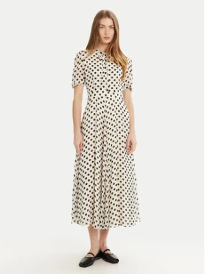 Marella Sukienka codzienna Lorenzo 2513221141 Écru Regular Fit