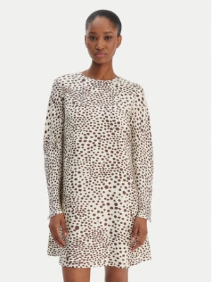 Marella Sukienka codzienna Samba 2613221171 Écru Regular Fit