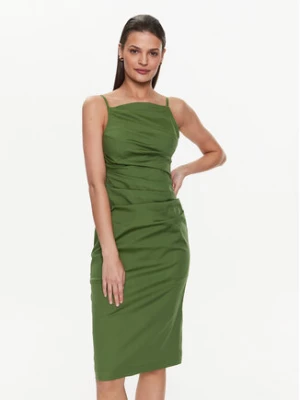 Marella Sukienka koktajlowa Filing 2332213532 Zielony Slim Fit