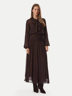 Marella Sukienka koktajlowa Garza 2623226101 Brązowy Regular Fit