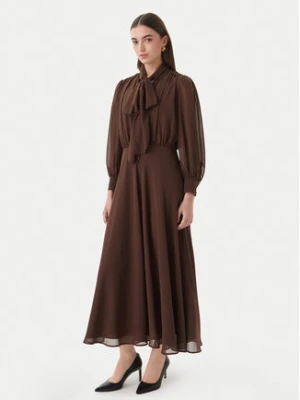 Marella Sukienka koktajlowa Giovane 2613221093 Brązowy Regular Fit