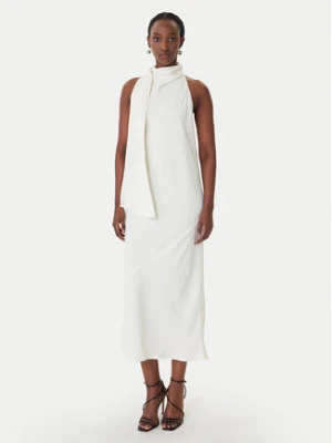 Marella Sukienka koktajlowa Ninfee 2613221083 Écru Regular Fit