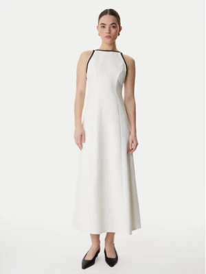 Marella Sukienka koktajlowa Sapore 2613221113 Écru Regular Fit