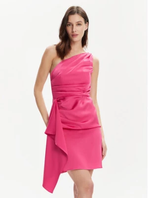 Marella Sukienka koktajlowa Tunisi 2413221262 Różowy Slim Fit