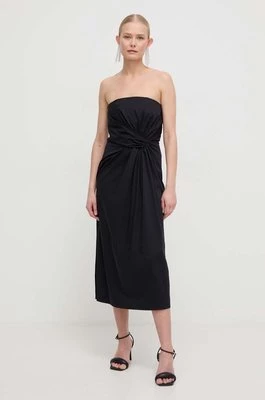Marella sukienka kolor czarny mini rozkloszowana 2413221061200