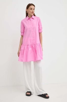 Marella sukienka kolor różowy mini prosta 2413221402200