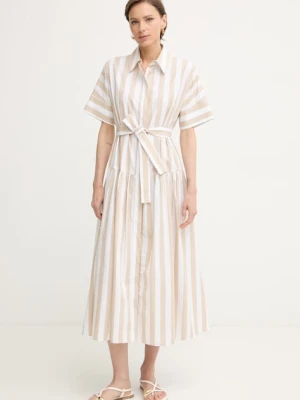 Marella sukienka koszulowa bawełniana Emme by Marella