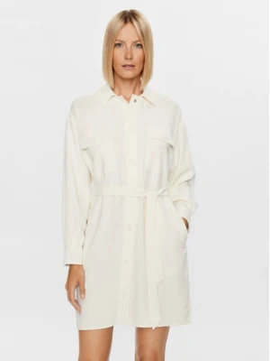 Marella Sukienka koszulowa Echi 2332260933200 Écru Regular Fit
