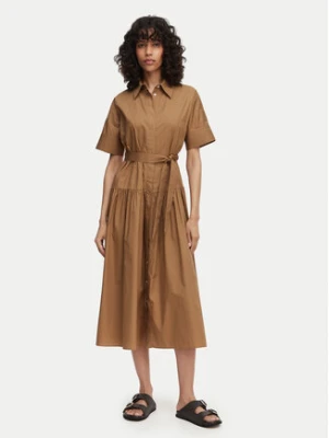 Marella Sukienka koszulowa Fauna 2615221172 Beżowy Regular Fit