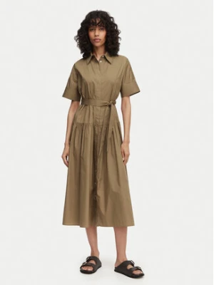 Marella Sukienka koszulowa Fauna 2615221172 Brązowy Regular Fit