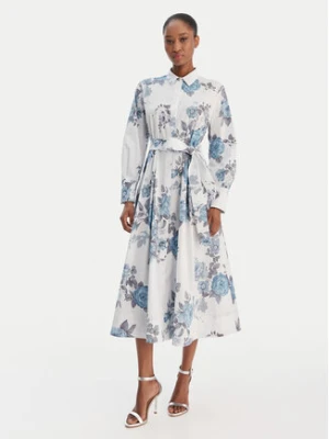 Marella Sukienka koszulowa Formica 2613221161 Błękitny Regular Fit