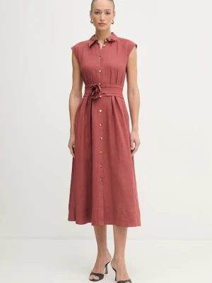 Marella sukienka koszulowa lniana VENTO