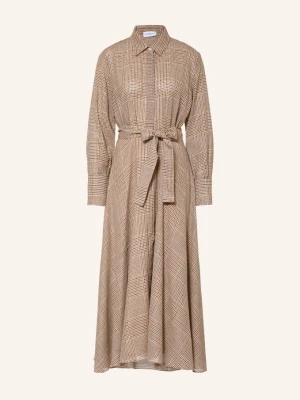 Marella Sukienka Koszulowa Mllutile braun brązowy