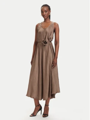 Marella Sukienka letnia Alcool 2613221015 Beżowy Regular Fit