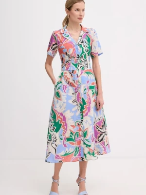 Marella sukienka letnia lniana PACCHE