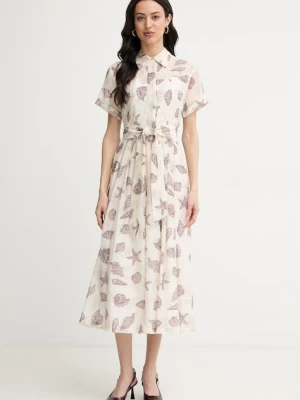 Marella sukienka letnia z jedwabiem GALLI