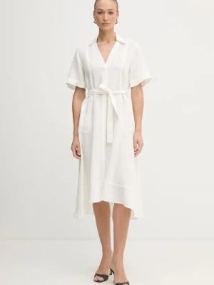 Marella sukienka letnia z lnem Emme by Marella