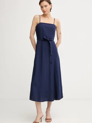 Marella sukienka letnia z lnem Emme by Marella