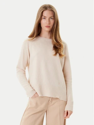 Marella Sweter Celia 2523366215 Écru Regular Fit Kremowy