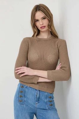 Marella sweter damski kolor beżowy 2413941045200