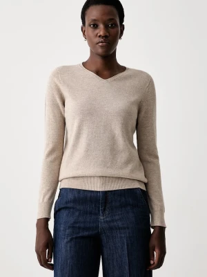 Marella sweter damski wełniany Emme by beżowy