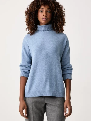 Marella sweter damski wełniany Emme by niebieski