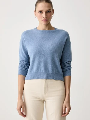 Marella sweter damski wełniany Emme by niebieski