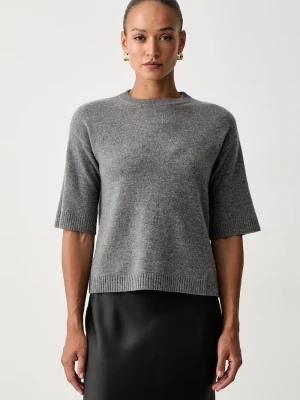 Marella sweter damski wełniany MLSVELA szary