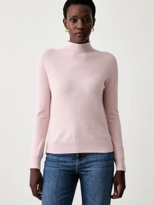 Marella sweter damski z dodatkiem kaszmiru Emme by Marella różowy